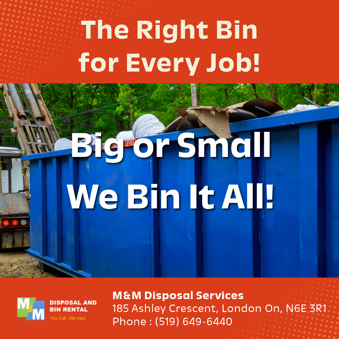 Bin Rental London ON: When to Rent a Disposal Bin